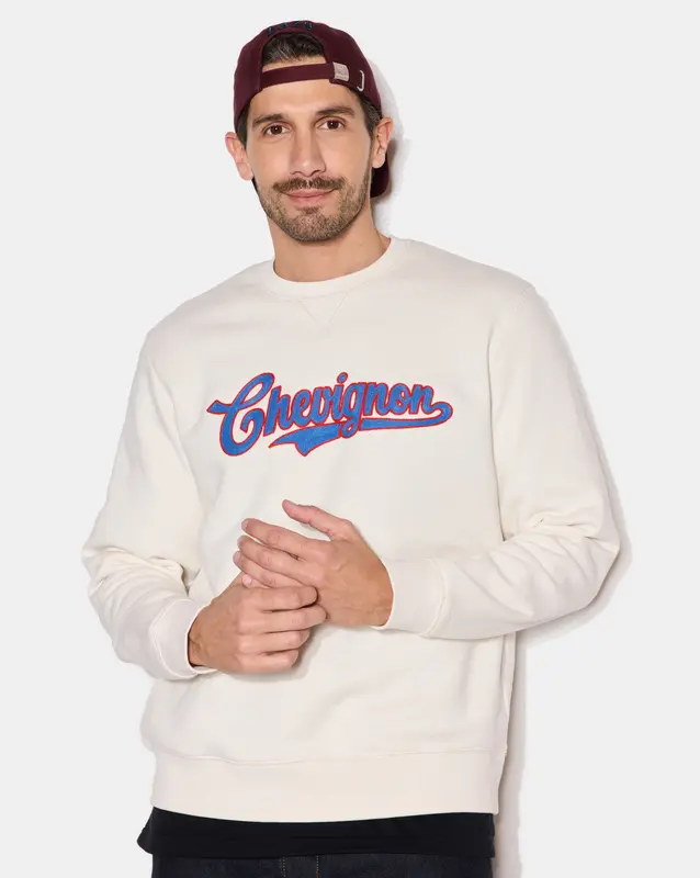 SWEATSHIRT DONATO ÉCRU