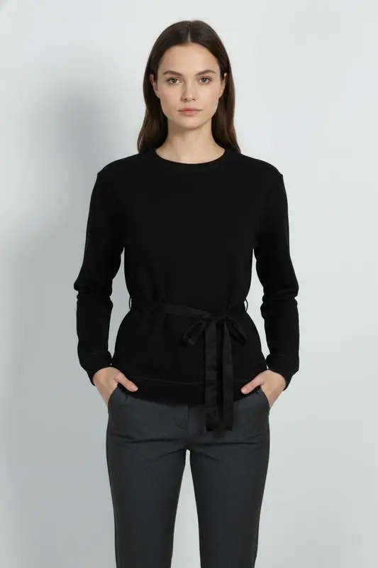 Sweatshirt Noir - Taille M/38