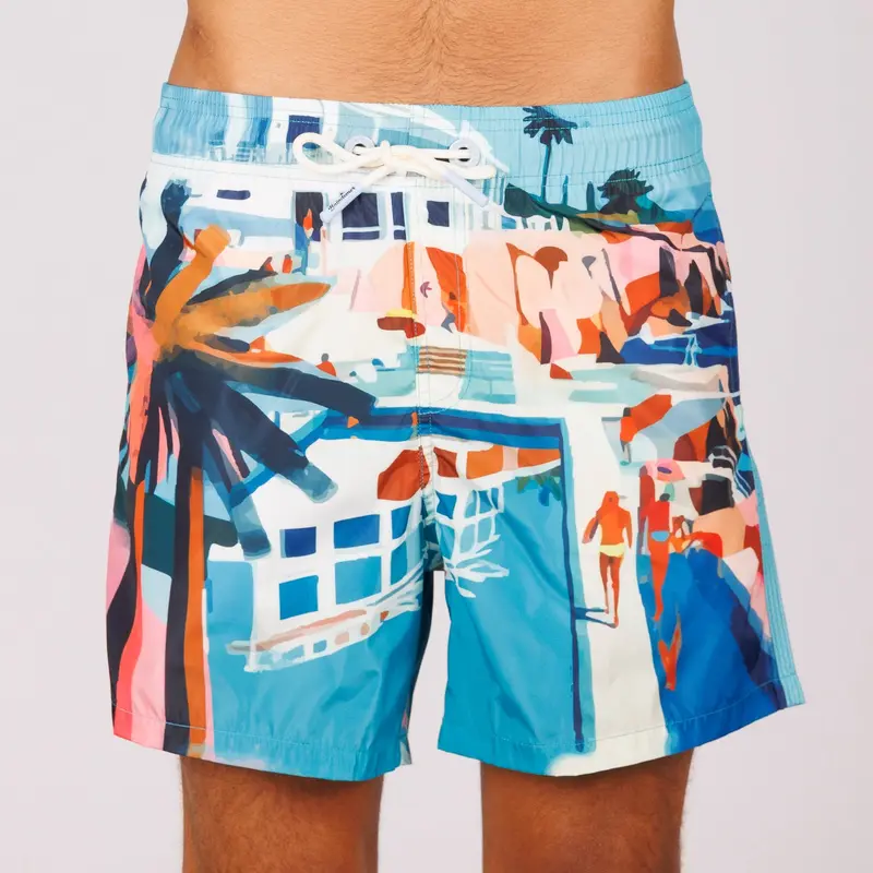 SWIMWEAR PRINT HOTEL LE CAP