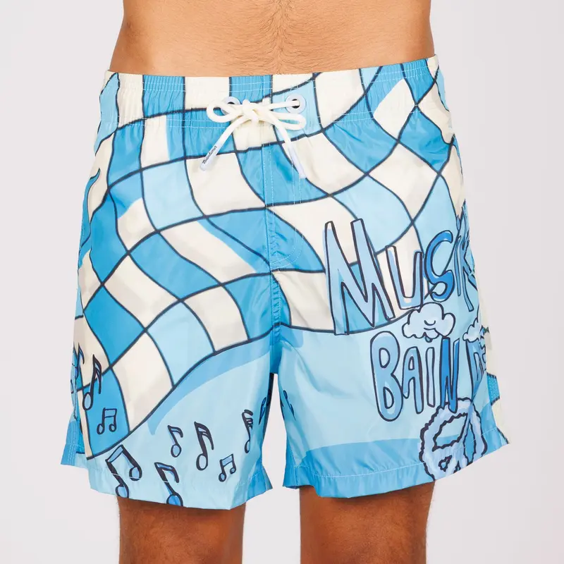 SWIMWEAR PRINT MUSIK ON