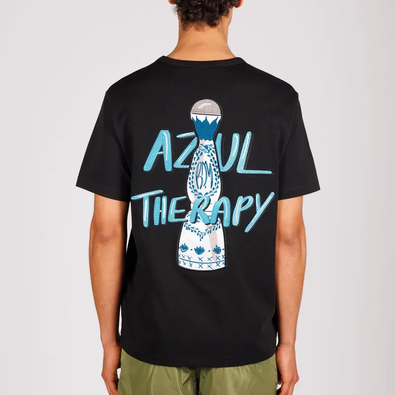 T-SHIRT AZUL THERAPY | BLACK
