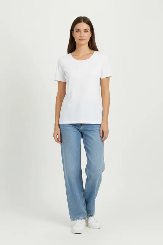 T-shirt Blanc - Taille L/40