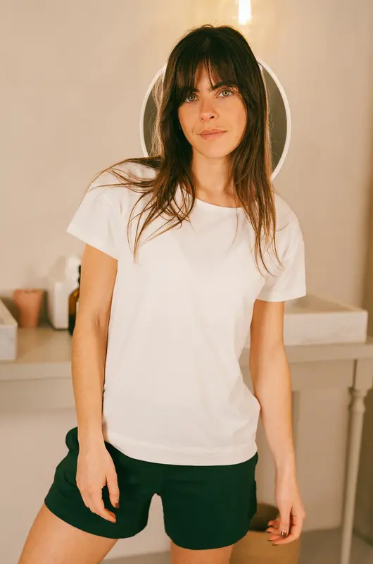 T-shirt boxy Femme