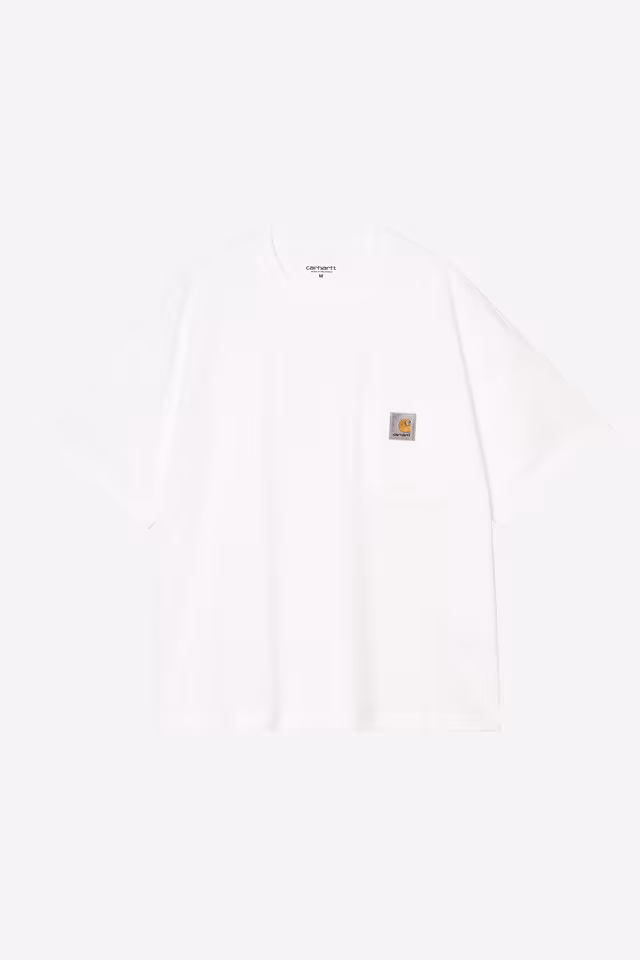 T Shirt Carhartt Wip POCKET S/S TEE White