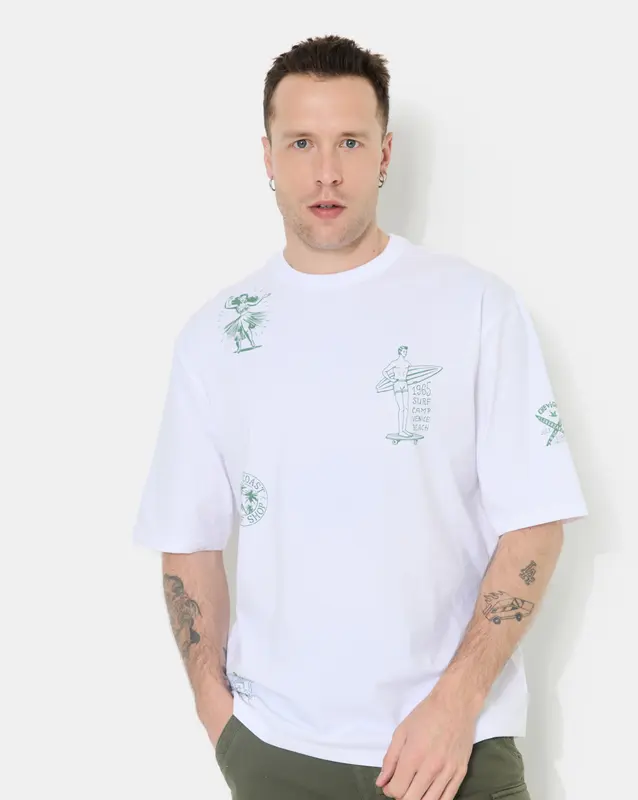 T-SHIRT DANCING BLANC