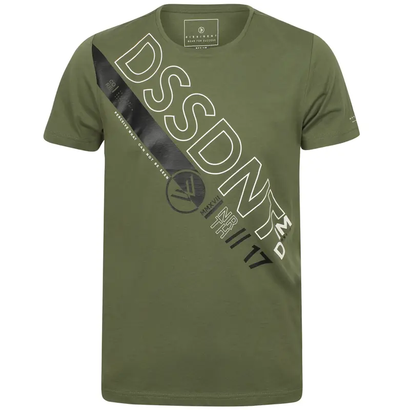 T-shirt Dissident Kaki