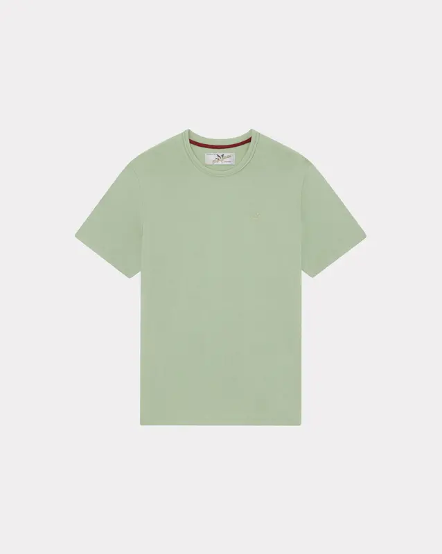 T-SHIRT DUCK TEE VERT CLAIR