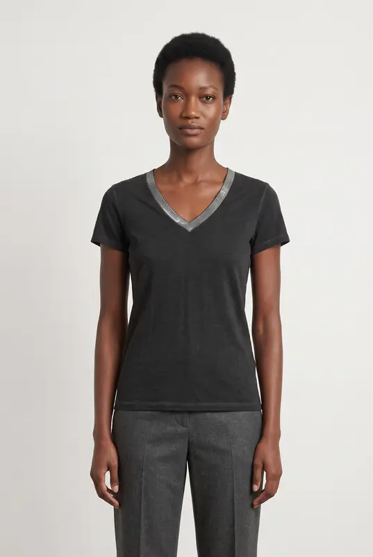 T-shirt gris foncé - Taille M/38