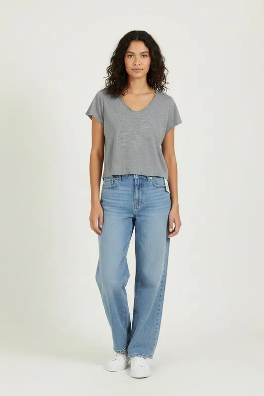 T-shirt Gris - Taille M/38