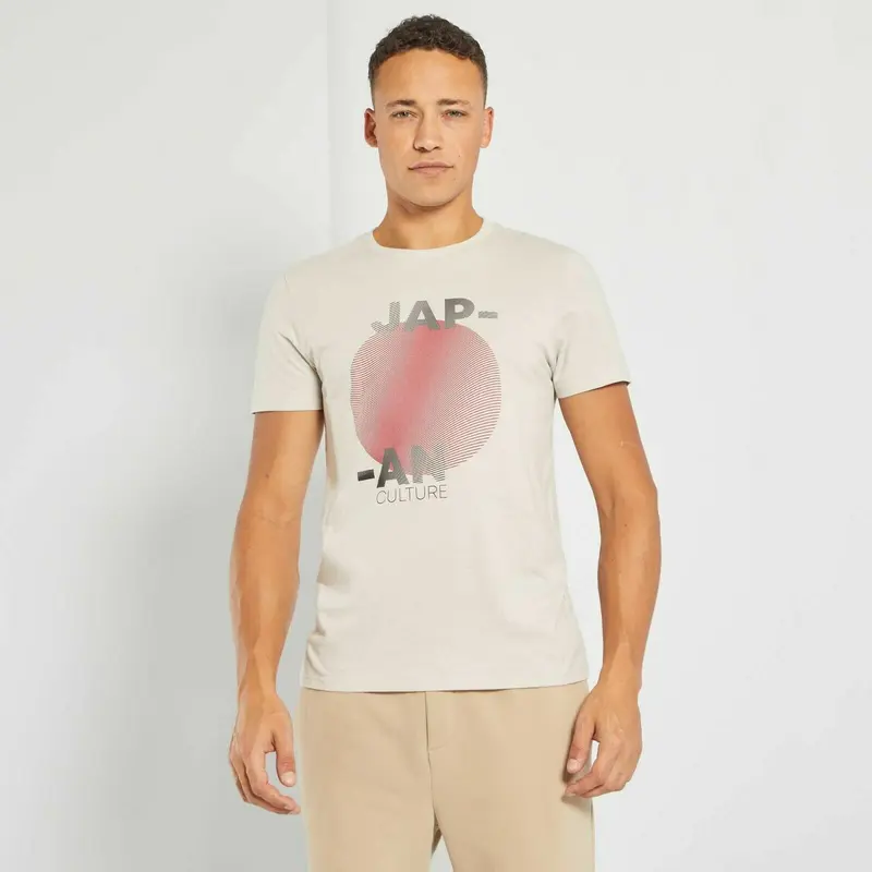 T-shirt Japan Culture Homme