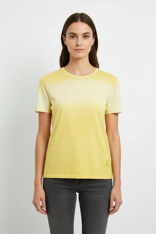 T-shirt Jaune - Taille S/36