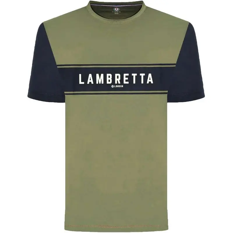 T-shirt Lambretta Vert Homme