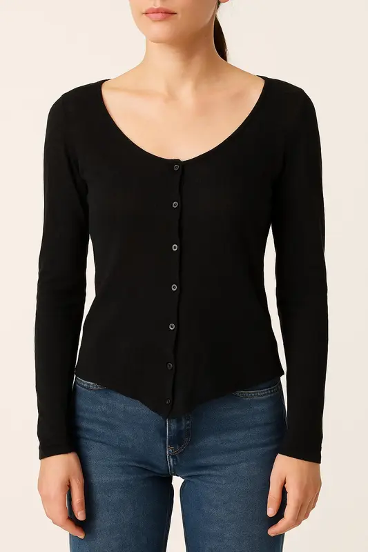 T-shirt Noir - Taille M/38