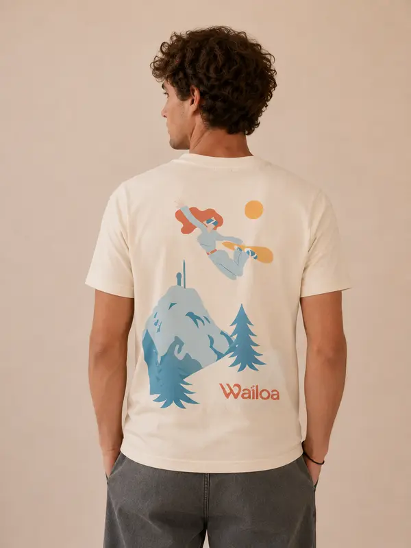 T-shirt oversize Snow
