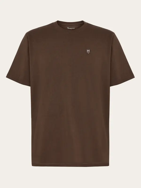 T-shirt régular fit avec badge - Shaved Chocolate