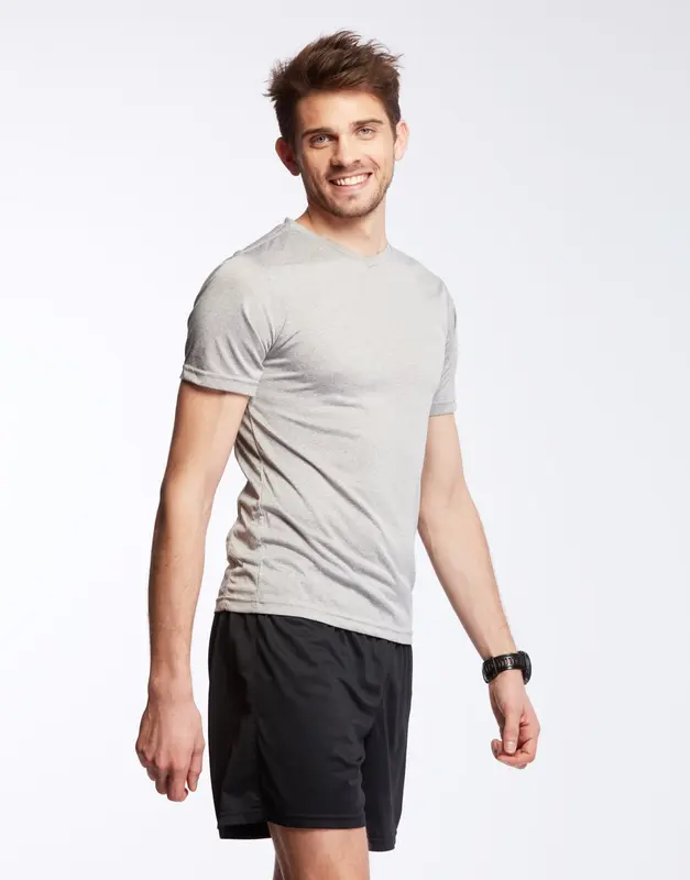 T-Shirt technique homme chiné FAST