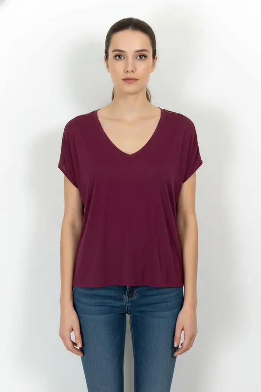 T-shirt Violet - Taille M/38