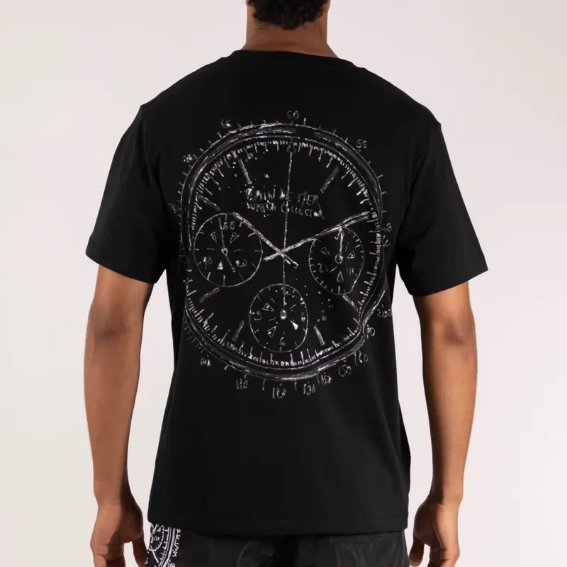 T-SHIRT WATCH COLLECTOR PRINT | BLACK