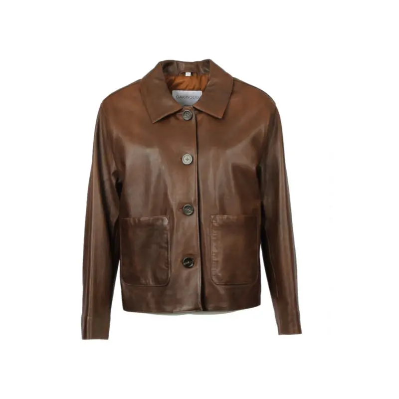 TAMPA (REF. 65329) MARRON VESTE EN CUIR
