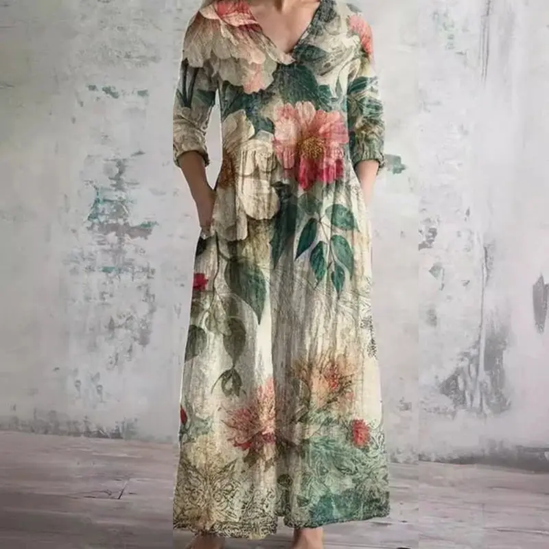 Tara - Robe Florale Élegante