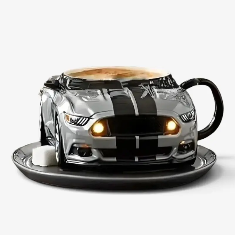 Tasse en forme de voiture 3D pour café