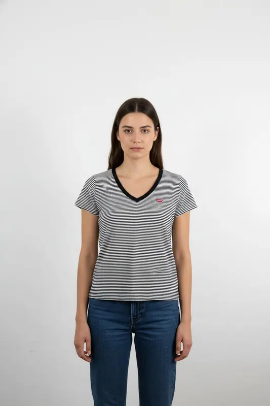Tee-shirt Blanc et Noir - Taille M/38