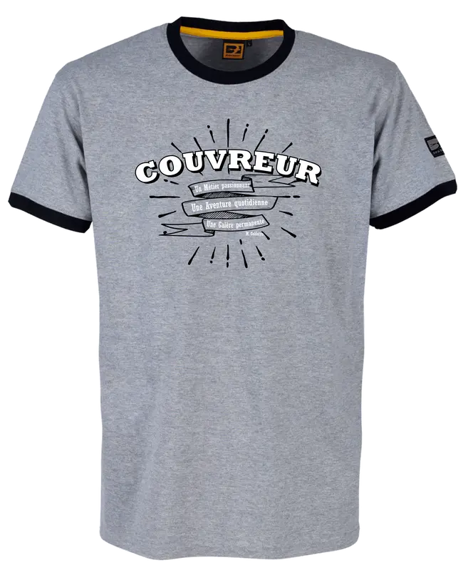 Tee-shirt BOSSEUR Métier Couvreur édition 2025