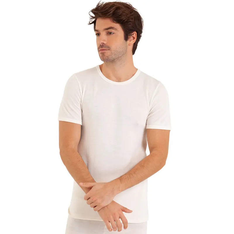 Tee shirt col rond manches courtes homme Ligne Chaude Eminence