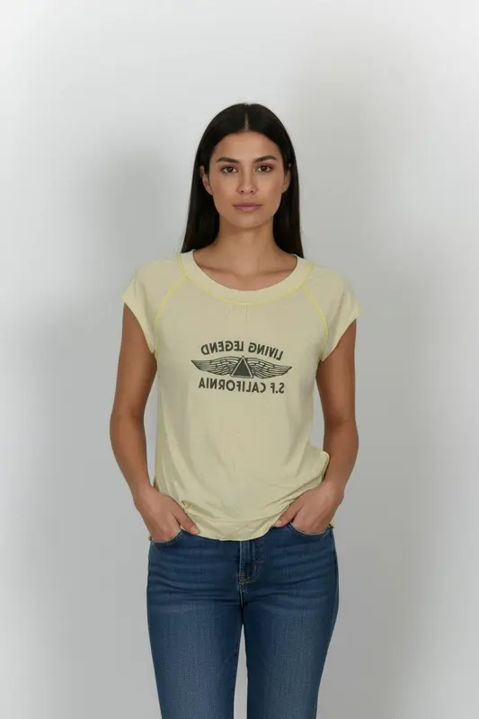 Tee-shirt Jaune - Taille M/38