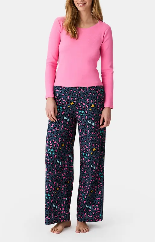 Tee-shirt manches longues en jersey de coton - Rosa