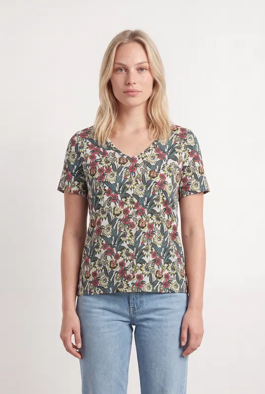 Tee-shirt Multicolore - Taille L/40