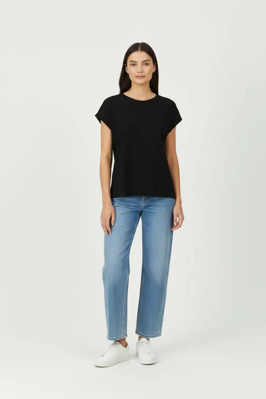 Tee-shirt Noir - Taille XS/34