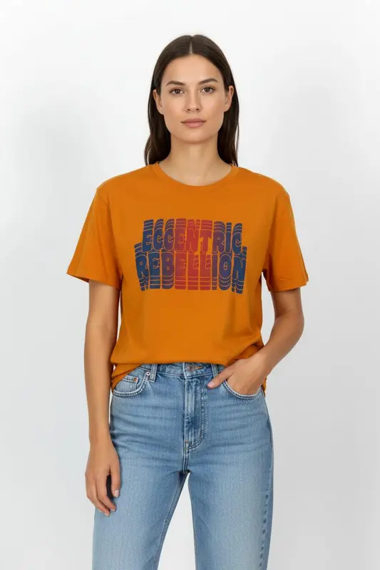 Tee-shirt Orange - Taille M/38