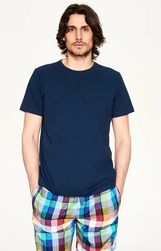 Tee-shirt pima - Marine
