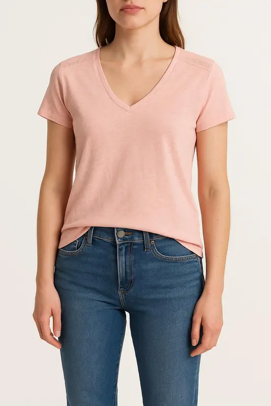 Tee-shirt Rose - Taille XS/34