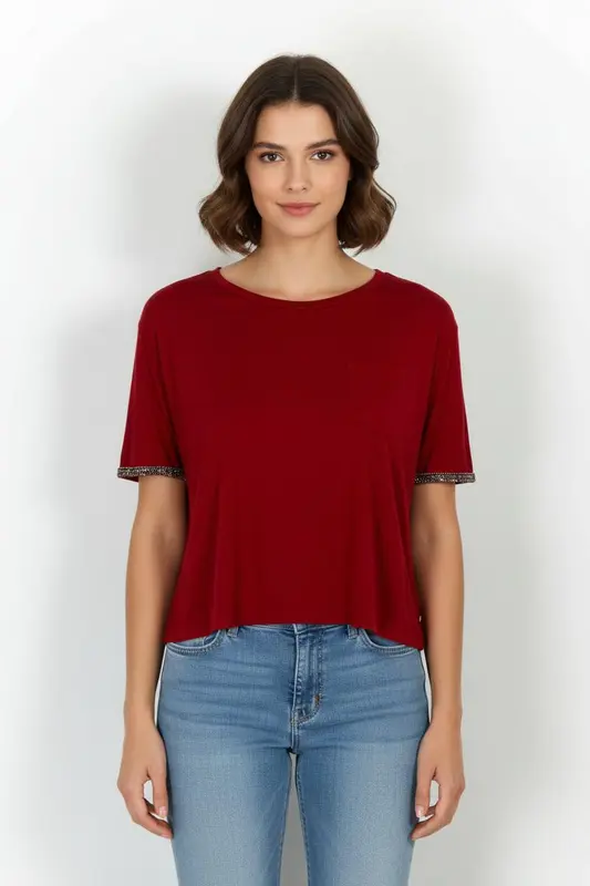 Tee-shirt Rouge - Taille L/40