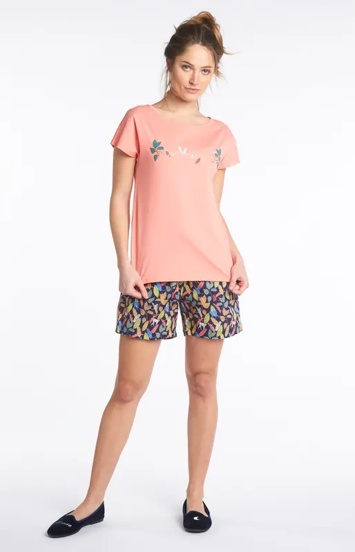 Tee shirt uni - Fraise