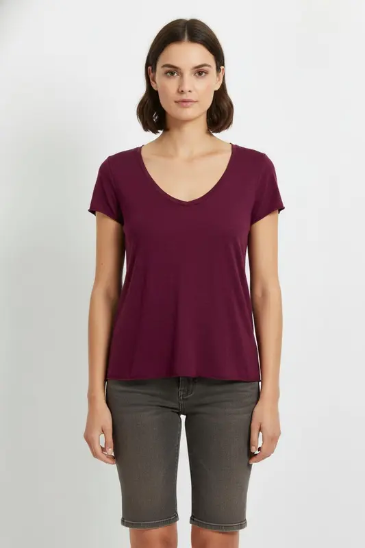 Tee-shirt Violet - Taille M/38