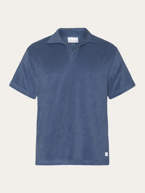 Terry polo - Vintage Indigo