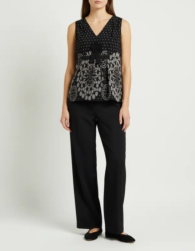 Top à pois - Taille XS/34