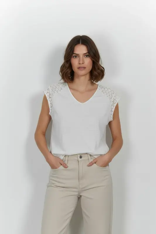 Top Beige - Taille XS/34