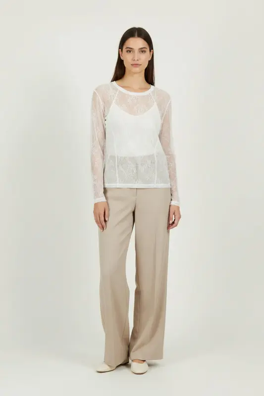 Top Blanc - Taille S/36