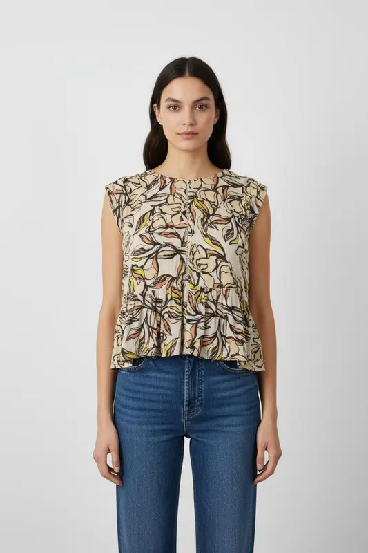 Top multicolore - Taille M/38