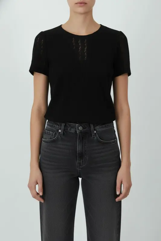 Top Noir - Taille L/40