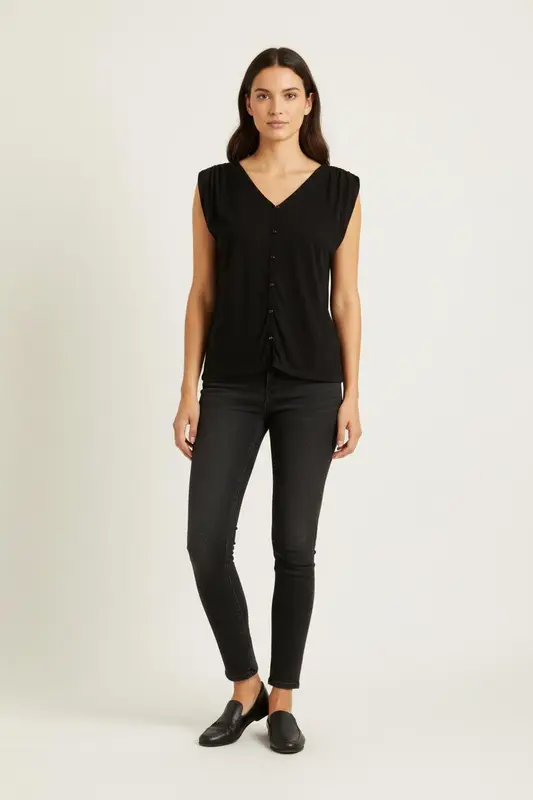 Top noir - Taille XS/34