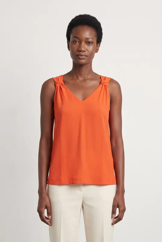 Top Orange - Taille M/38
