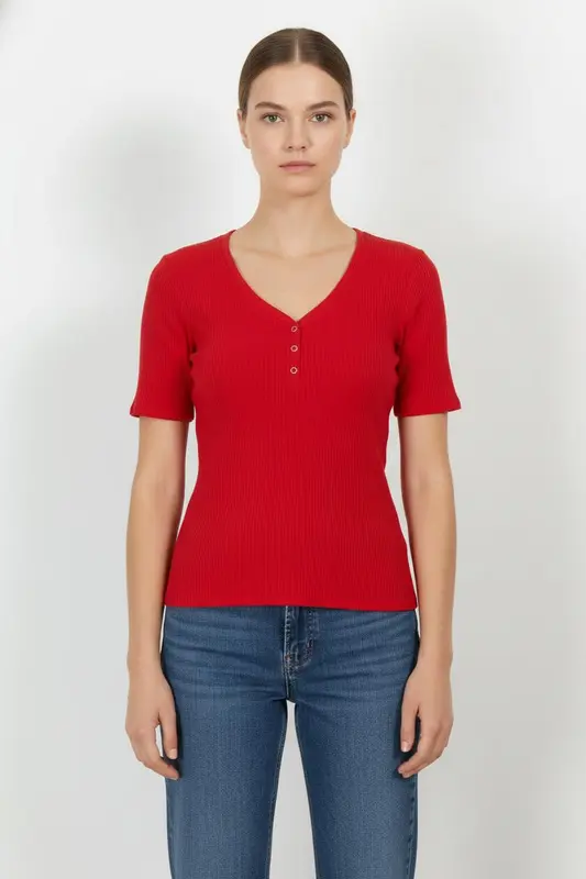 Top Rouge - Taille M/38