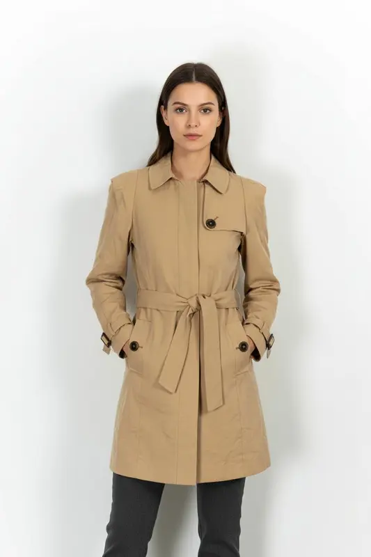 Trench Beige - Taille S/36 - imparfaites