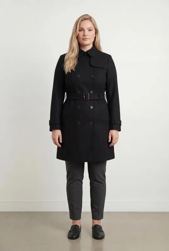 Trench Bleu - Taille XXL/44