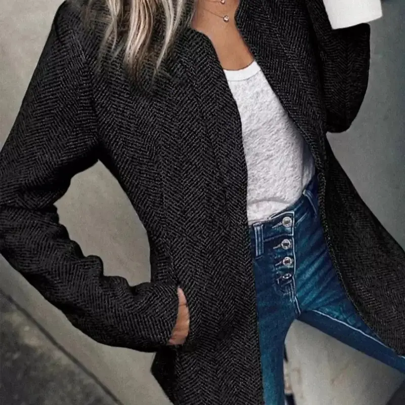 Trench coat d’hiver femme polyvalent